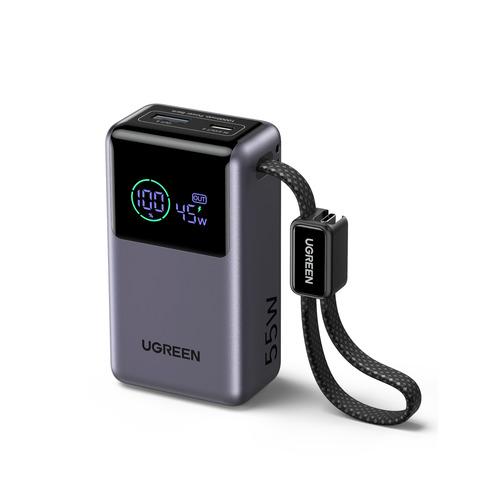 UGREEN 85301 Nexode モバイルバッテリー 55W 10000mAh USB-Cケーブル