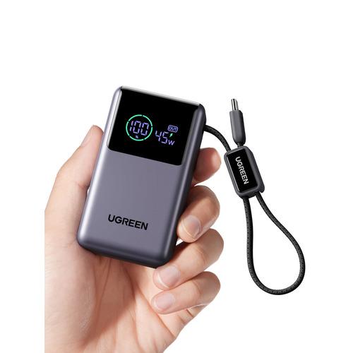 UGREEN 85301 Nexode モバイルバッテリー 55W 10000mAh USB-Cケーブル