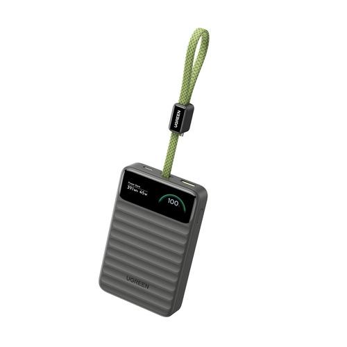 UGREEN モバイルバッテリー UGREEN 95294B Nexode Wavy 10000mAh モバイルバッテリー 45W ATLセル