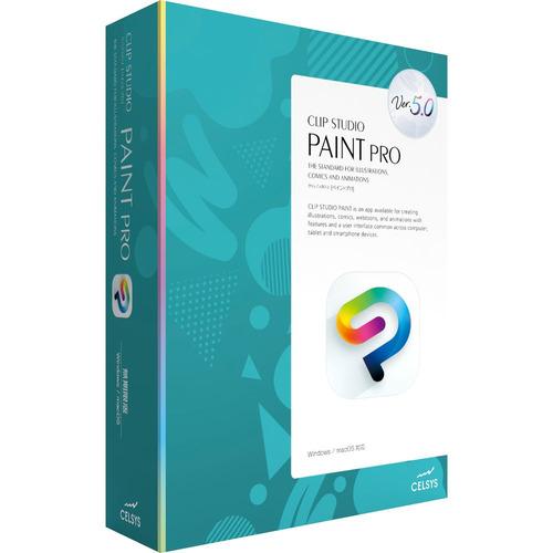 CELSYS CES-10249 CLIP STUDIO PAINT PRO Ver.5.0 買い切り版パッケージ  Windows mac対応（Yahoo!・ヤマダデンキ Yahoo!店）