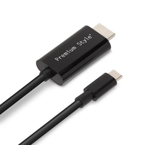 PGA PG-SUCTV2MBK USB TYPE-C HDMIミラーリングケーブル Premium Style