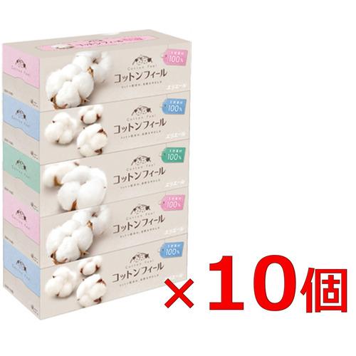 大王製紙 エリエール コットンフィールティシュ 150W 5P×10パック 【セット販売】（Yahoo!・ヤマダデンキ Yahoo!店）