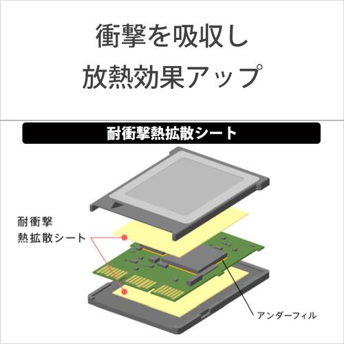 ソニー CEB-G960T Cfexpress TypeBメモリーカード TOUGH Gシリーズ 大容量データの書き込みに最適 960GB｜yamada-denki｜09