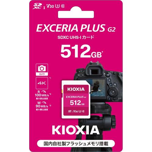KIOXIA KSDH-B512G SDカード EXCERIA PLUS G2 512GB_1