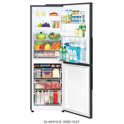 無料長期保証 シャープ Sj Ak31g B 2ドア プラズマクラスター冷蔵庫 310l 右開き ブラック系 ヤマダデンキ Paypayモール店 通販 Paypayモール