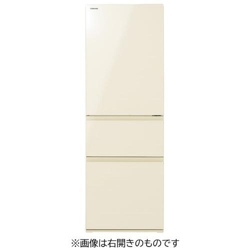 無料長期保証 東芝 期間限定特別価格 GR-T36SV-LZC 3ドア冷凍冷蔵庫 日本最大のブランド ラピスアイボリー132 左開き 000円 356L