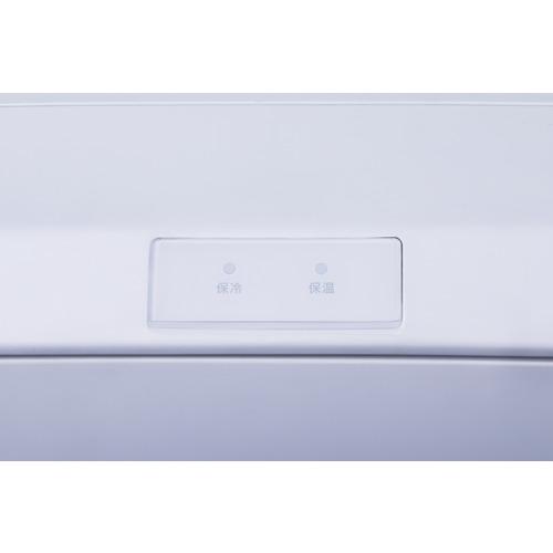ツインバード HR-EB08W 2電源式 ポータブル電子適温ボックス 20L ホワイト HREB08Wの画像