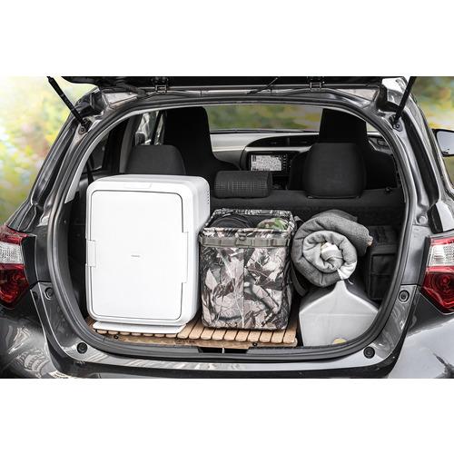 ツインバード HR-EB08W 2電源式 ポータブル電子適温ボックス 20L ホワイト HREB08Wの画像