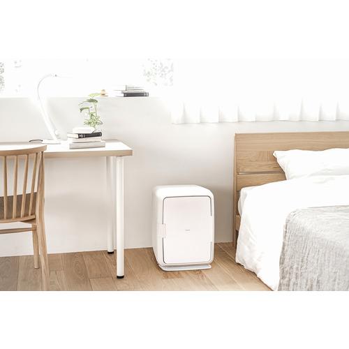 ツインバード HR-EB08W 2電源式 ポータブル電子適温ボックス 20L ホワイト HREB08Wの画像