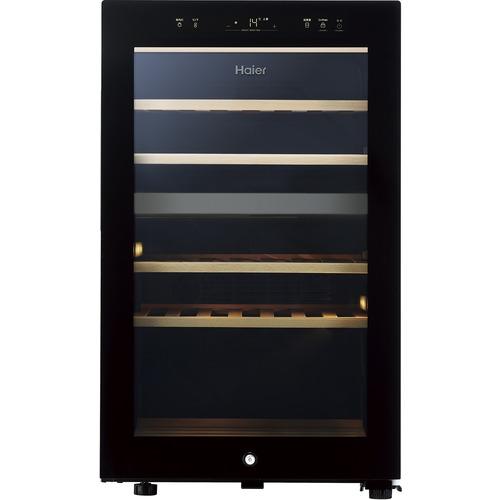 Haier JQ-F108A-K ワインセラー 108L（最大42本収納可） ブラック 