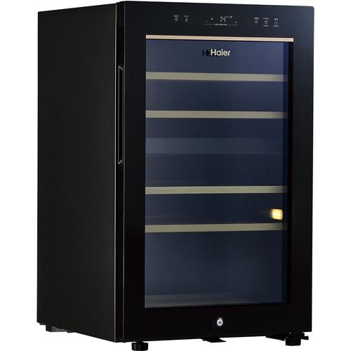 Haier JQ-F108A-K ワインセラー 108L（最大42本収納可） ブラック 