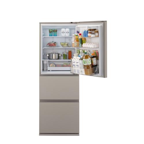 パナソニック NR-C33ES1L-C 3ドア冷蔵庫 326L 左開き マット パナソニック NR-C33ES1L-C 3ドア冷蔵庫 326L 左開き マット