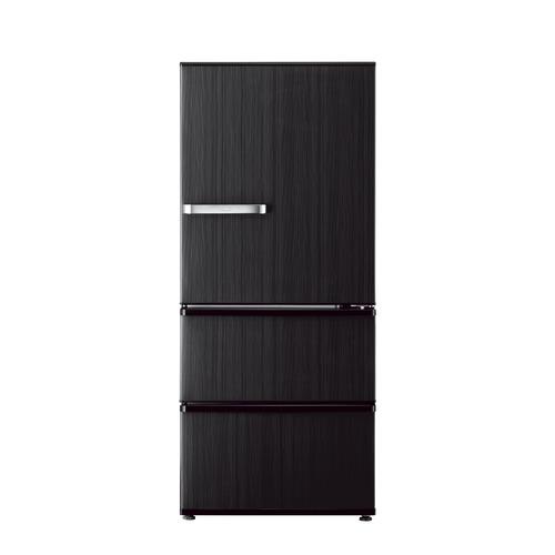 AQUA AQR-SV27P2(K) 3ドア冷蔵庫 272L 右開き ウッドブラック 