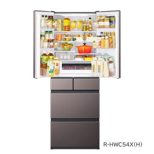 無料長期保証】日立 冷蔵庫 540L 観音開き 6ドア 幅65cm ひろin冷凍