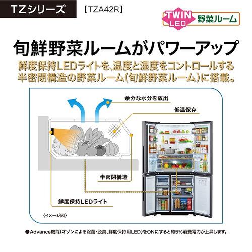 無料長期保証】アクア 冷蔵庫 420L 観音開き 4ドア 幅70cm うす型 大