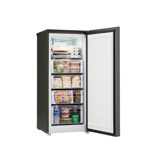 Haier 冷凍庫 135L 1ドア 右開き 幅50.2cm スリム 耐熱トップテーブル