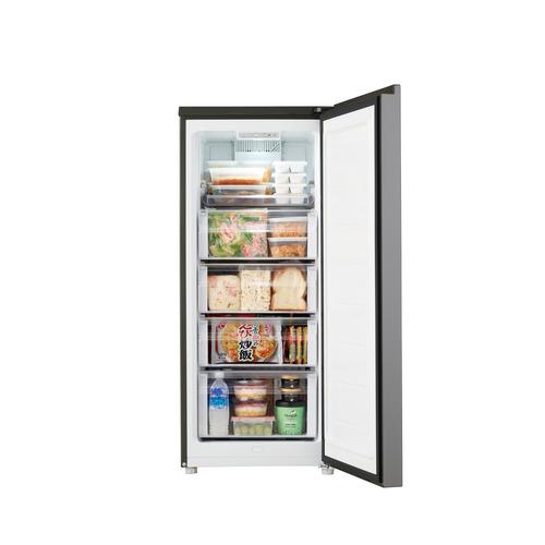 Haier 冷凍庫 135L 1ドア 右開き 幅50.2cm スリム 耐熱トップテーブル