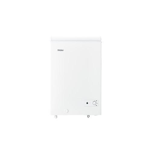 ハイアール 冷凍庫 100L 上開き 1ドア 幅54.5cm 急冷凍 キャスター 直冷式 JF-CW10A-W ホワイト系 2025年の画像