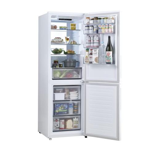 Haier JR-M36A-W 2ドア冷蔵庫 355L 右開き スノーホワイトの画像