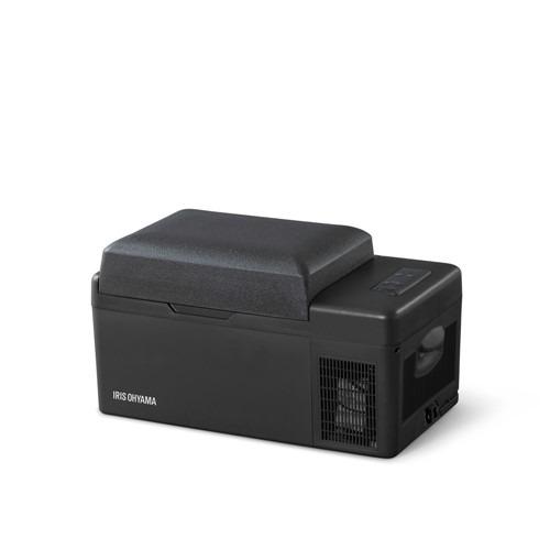 アイリスオーヤマ ポータブル冷蔵庫 20L 急速モード USBポート付 IPD-2A-B ブラック系