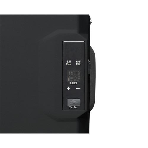 アイリスオーヤマ ポータブル冷蔵庫 30L 急速モード USBポート付 IPD-3A-B2 ブラック系の画像