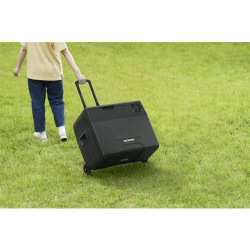 アイリスオーヤマ ポータブル冷蔵庫 40L 急速モード USBポート付 IPD-4A-B2 ブラック系_10