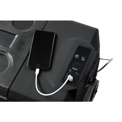 アイリスオーヤマ ポータブル冷蔵庫 40L 急速モード USBポート付 IPD-4A-B2 ブラック系_11