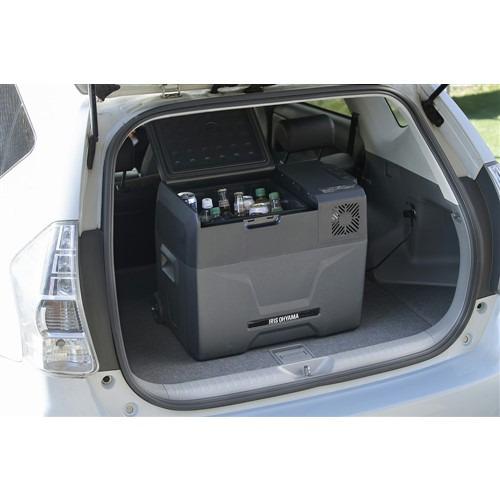 アイリスオーヤマ ポータブル冷蔵庫 40L 急速モード USBポート付 IPD-4A-B2 ブラック系_8