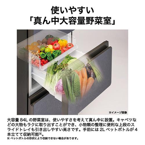 Haier 冷蔵庫 325L 右開き 3ドア 鮮度キープ冷凍 大容量野菜室 フレッシュルーム JR-CVM33A-W ホワイト系の画像