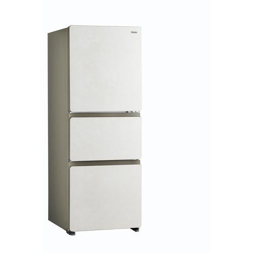 Haier 冷蔵庫 325L 右開き 3ドア 鮮度キープ冷凍 大容量野菜室 フレッシュルーム JR-CVM33A-W ホワイト系の画像