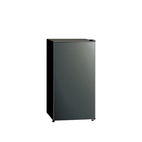 AQUA 冷蔵庫 90L 右開き 1ドア 幅45.2cm 3段ドアラック 静音設計 省エネ AQR-9A(DS) シルバー系