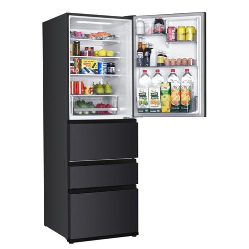 REFAGE YRZ-F37N(H) ヤマダオリジナル冷蔵庫 370L グレー