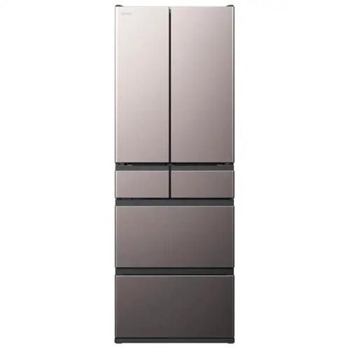 無料長期保証】日立 冷蔵庫 540L 観音開き 6ドア 幅65cm まんなか3段大