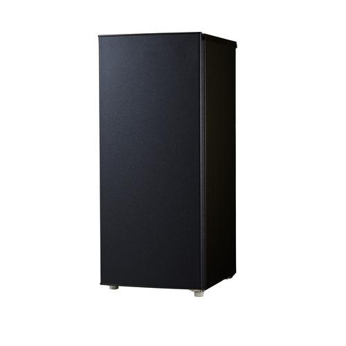 Haier JF-UFSV9A-H ファン式冷凍庫 87L 前開き 1ドア 幅45cm 耐熱トップテーブル グレーの画像