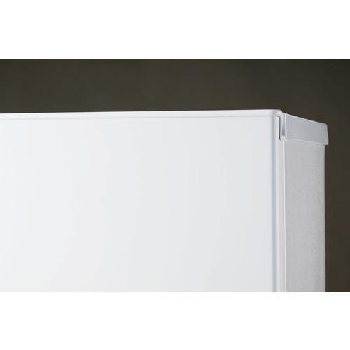Haier JF-UFSV9A-W ファン式冷凍庫 87L 前開き 1ドア 幅45cm 耐熱トップテーブル ホワイトの画像