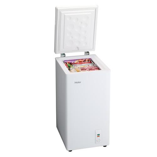 Haier JF-C7A-W 直冷式冷凍庫 66L 上開き 1ドア 幅44cm コンパクト設計