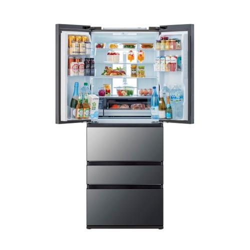 無料長期保証】AQUA 冷蔵庫 506L 観音開き 5ドア 幅70cm 天面大型LED