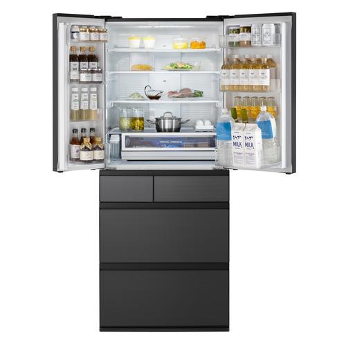 商談中【新品】Panasonic 冷凍冷蔵庫 2024年製  6ドア 動作保証付き 無料長期保証】パナソニック 冷蔵庫 650L 観音開き 6ドア 幅75cm 霜