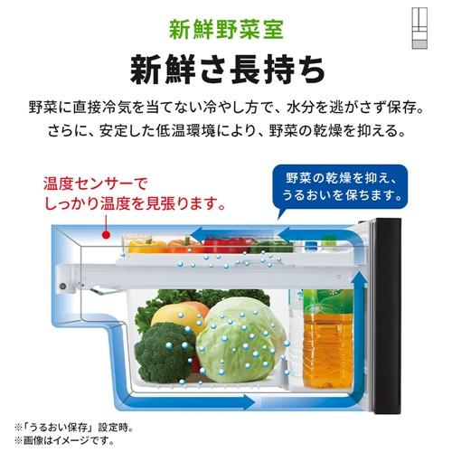無料長期保証】三菱電機 冷蔵庫 517L 観音開き 6ドア 幅65cm 切れ