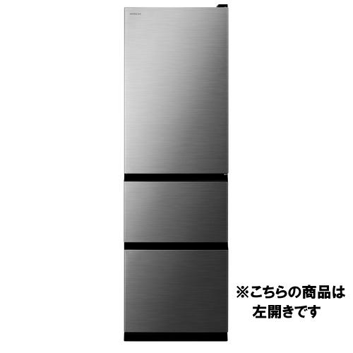 日立 冷蔵庫 R-V32Y 315 L 左開き 3ドア 幅54cm まんなか野菜 サッと急