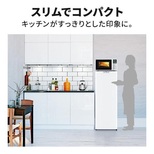 三菱電機 冷凍庫 MF-U14P-W 144L 右開き 1ドア 幅48cm 大容量収納