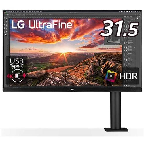 4K】LGエレクトロニクス 32UN880-B モニターアーム型スタンド採用IPS 
