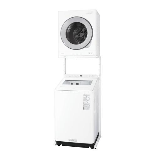 パナソニック N-UF51-W 全自動・2槽式・ドラム式洗濯機兼用 床置きユニット台 ホワイト NUF51W｜yamada-denki｜02
