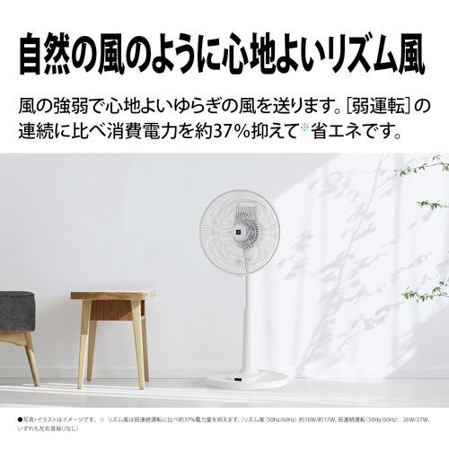 シャープ PJU3AS プラズマクラスター扇風機 7枚羽根 リズム風 8段階
