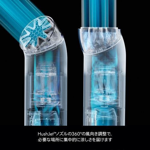 ダイソン PF01SB ハンディファン 5段階風量調整+ブースト USB Type-C