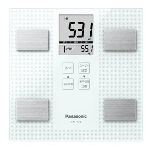 健康管理・計測計 Panasonic EW-FA24-W Panasonic（パナソニック） EW-FA24-W 体組成バランス計 ホワイト