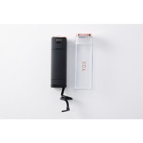 YOX YJW-600B 口腔洗浄器 YOXウォーターフロッサー6 72ml ブラック YJW600Bの画像