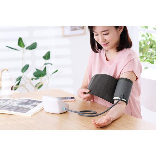エレコム HCM-AS03BTWH 上腕式 血圧計 スマホ連動 Bluetooth対応「ELECOM Healthcare」アプリ対応 ホワイト_2
