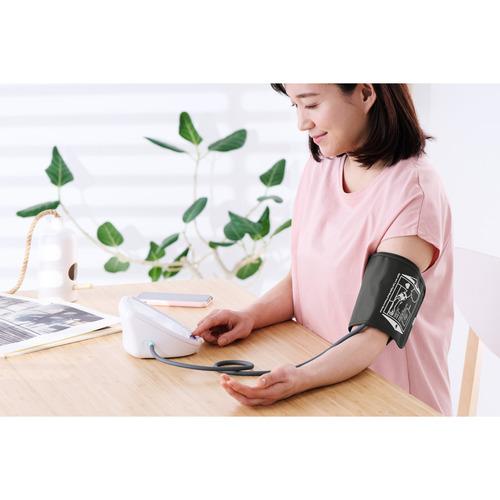エレコム HCM-AS03BTWH 上腕式 血圧計 スマホ連動 Bluetooth対応「ELECOM Healthcare」アプリ対応 ホワイト_3