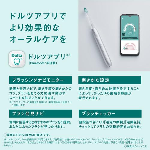 パナソニック EW-DA19-W 音波振動ハブラシ ドルツ 歯周ポケットの